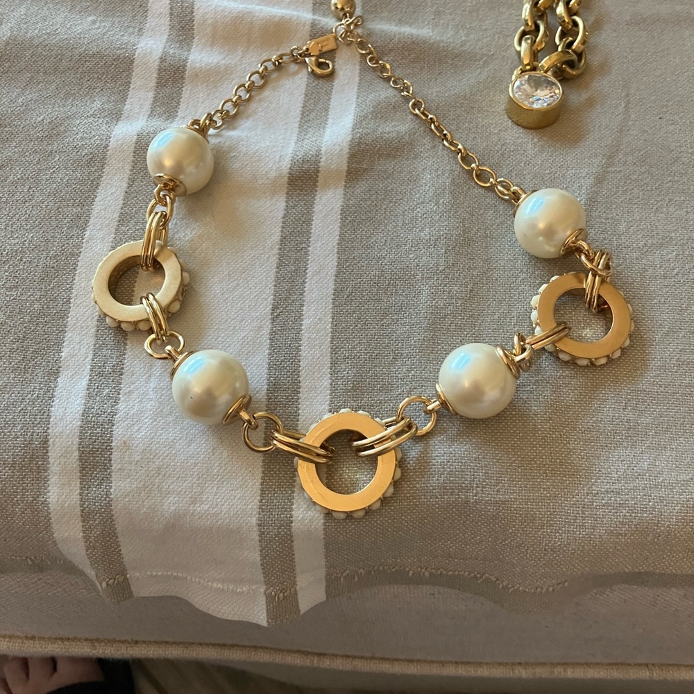 Gold & Pearl choker